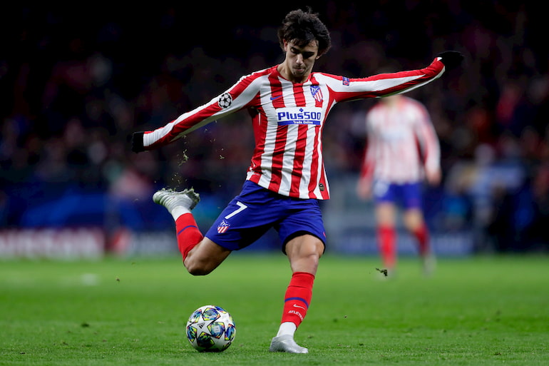 Joao Felix con la maglia dell'Atletico!
