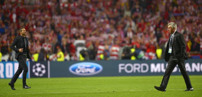 Carlo e il Cholo nel 2014!