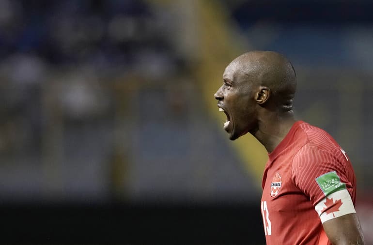 La grinta del capitano dei Canucks!