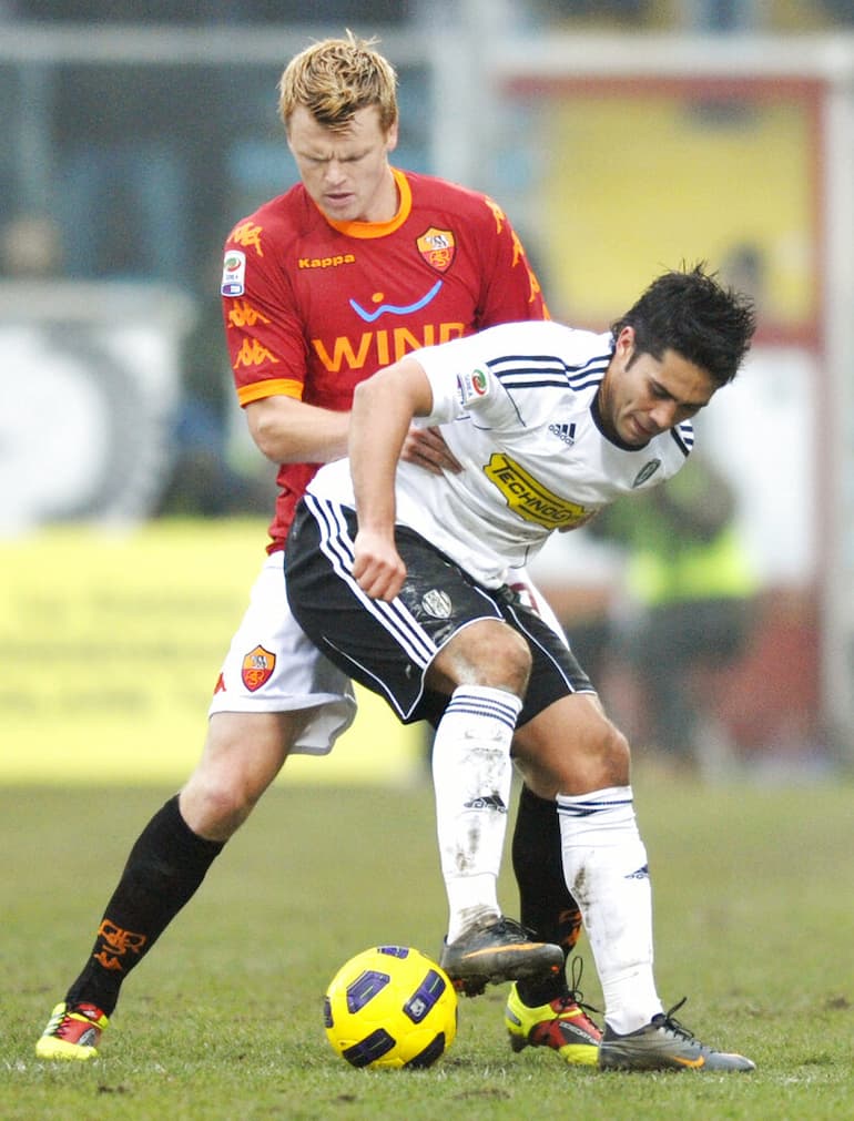 Jimenez qui con la maglia del Cesena