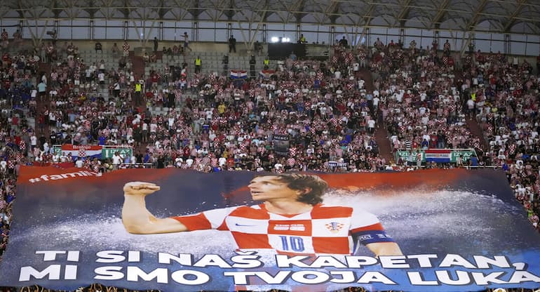 Il tributo del popolo croato alla classe di Modric!