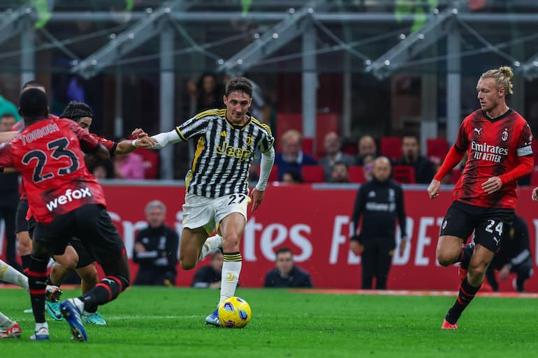 Cambiaso in azione contro il Milan