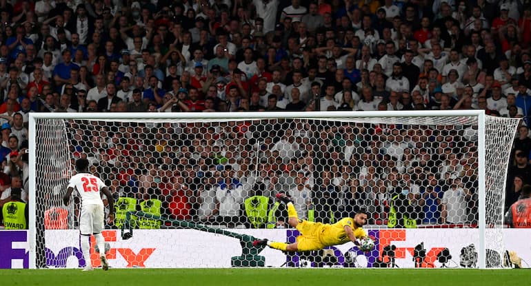 Donnarumma a Wembley!