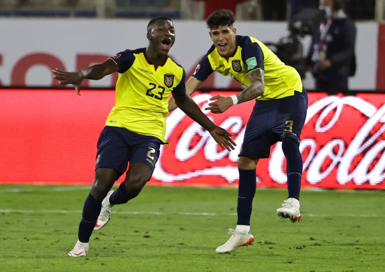 Moises Caicedo e Piero Hincapie con la loro nazionale!