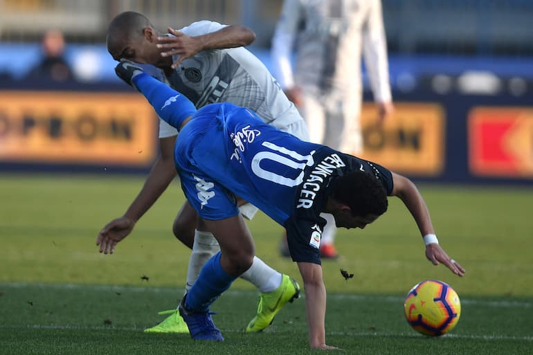 Bennacer con la maglia dei toscani!