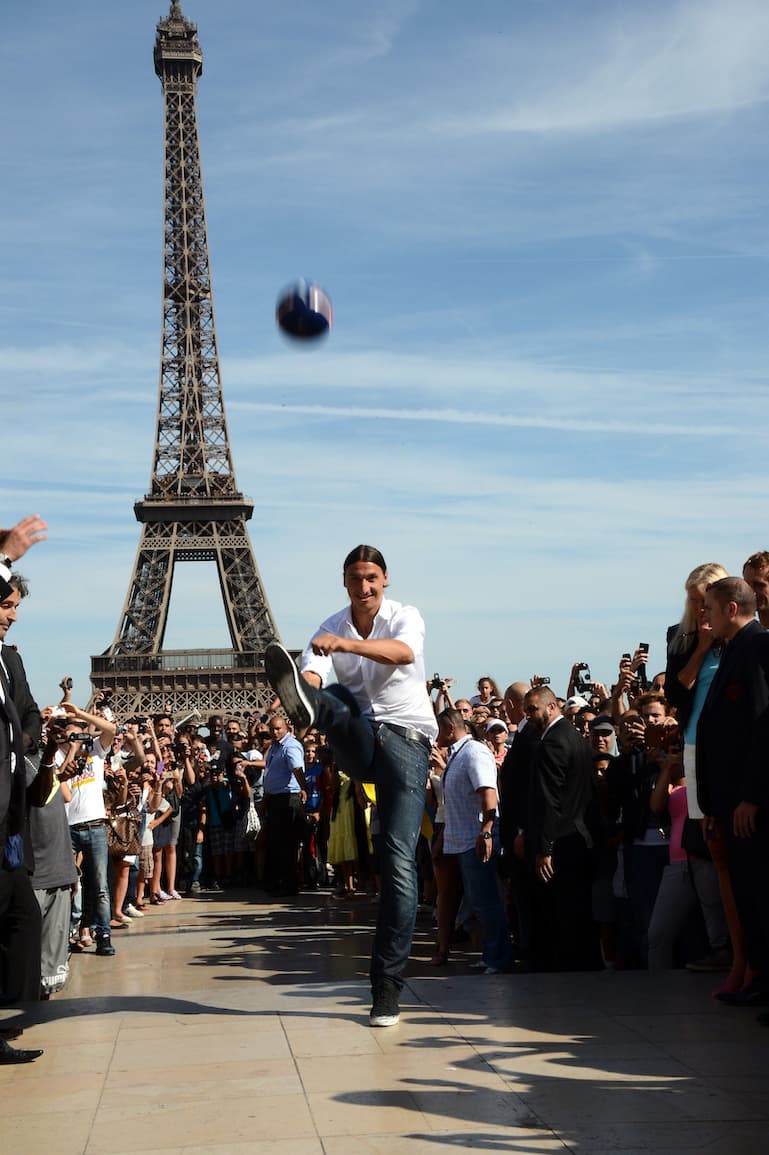 La presentazione di Ibra a Parigi!