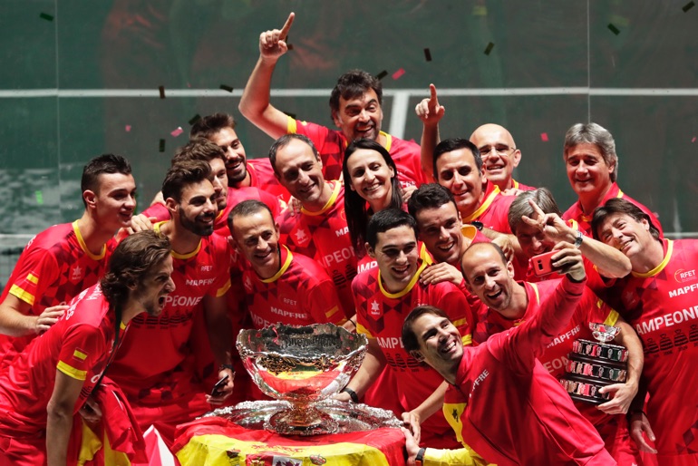 La Spagna, campione di Davis!