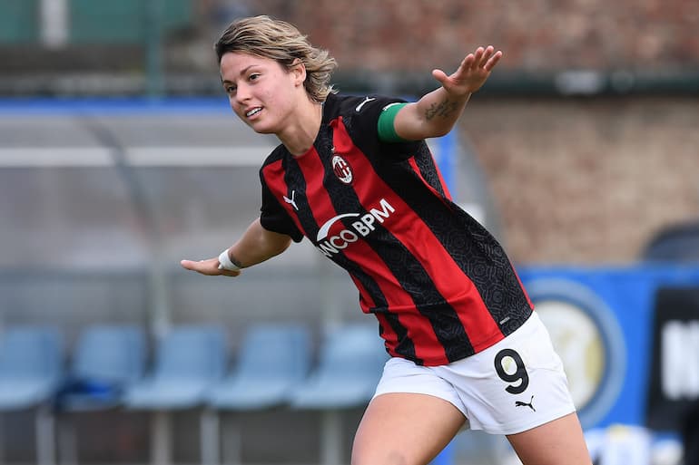 L'esultanza della Giacinti!