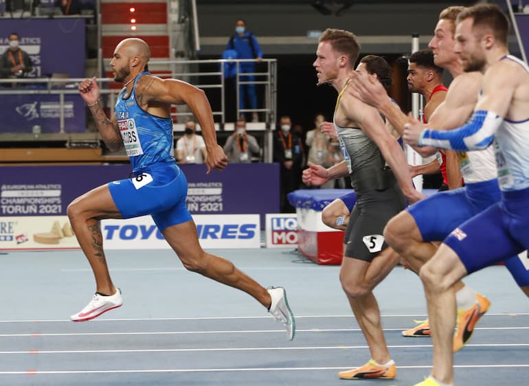 Il clamoroso allungo del campione olimpico!