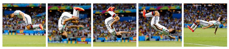 L'inconfondibile esultanza di Miro Klose!