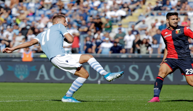 Un gol della Lazio al Genoa!