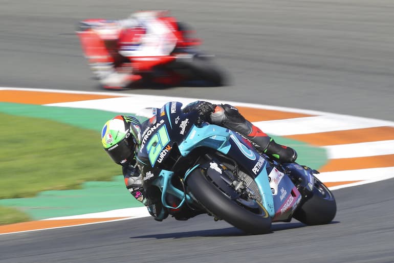 Morbidelli in curva!