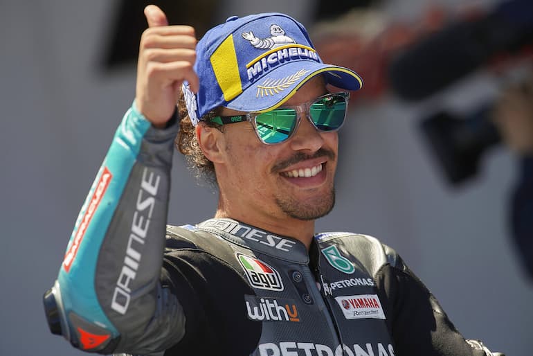 Il sorriso contagioso di Morbidelli!
