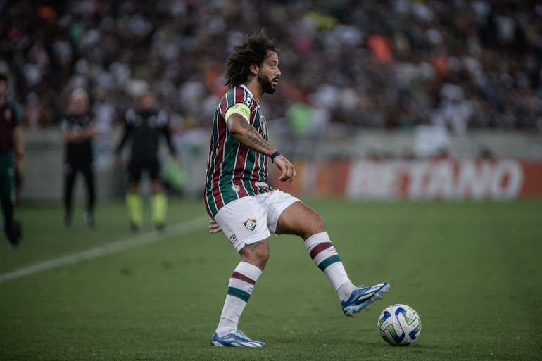 Marcelo con la maglia del Flu