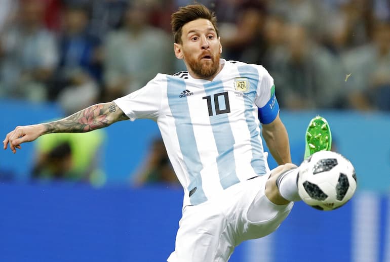 Una bella immagine di Messi