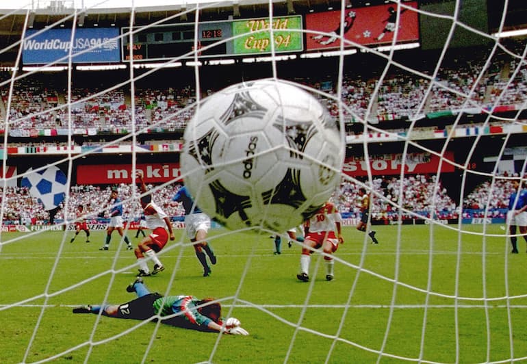 Il gol del Messico all'Italia