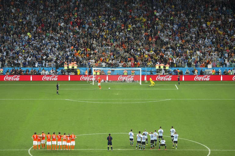 La lotteria dei rigori nella semifinale 2014