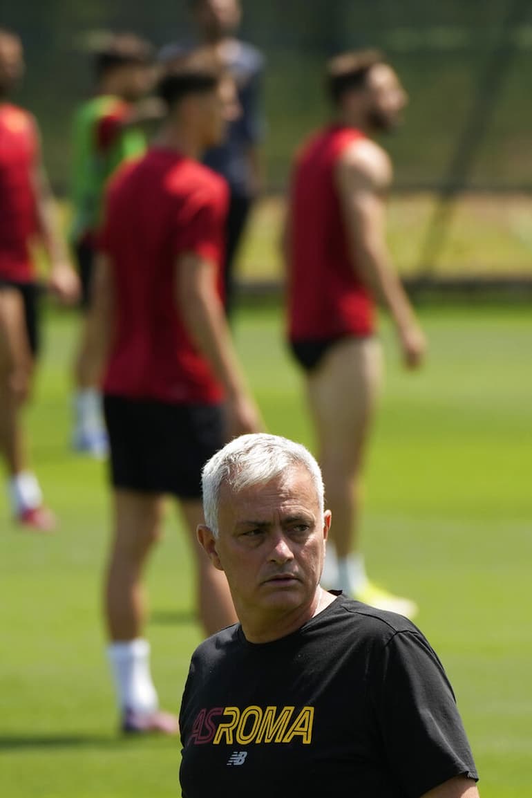 Mou a Trigoria