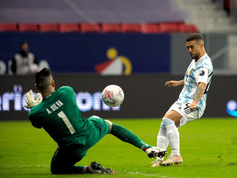 Papu Gomez contro il Brasile