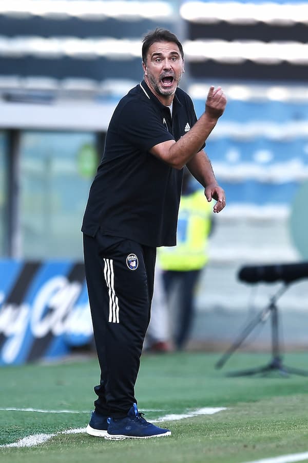 L'allenatore Luca D'Angelo