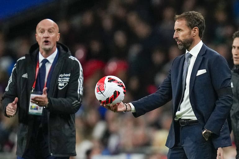 Rossi con il CT inglese!