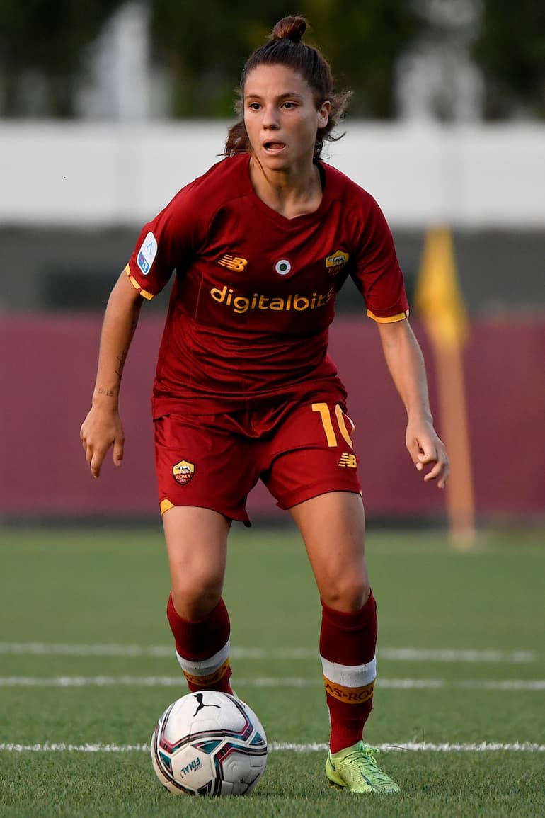 La Giugliano con la 10 giallorossa!