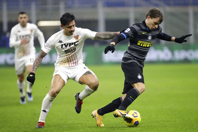 Il Benevento a San Siro