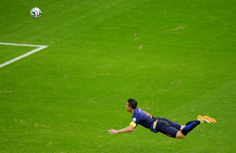 La rete di Van Persie