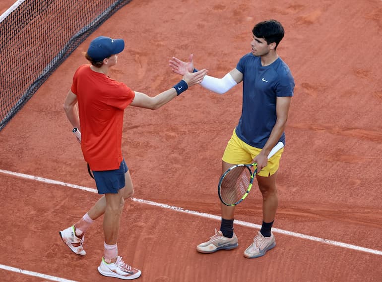 Alcaraz e Sinner a Parigi
