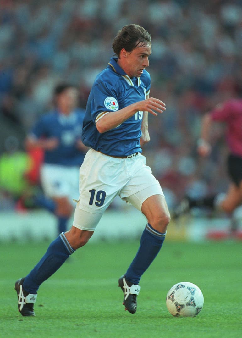 Enrico Chiesa in maglia Azzurra