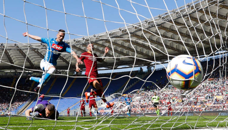 Milik in gol all'Olimpico!