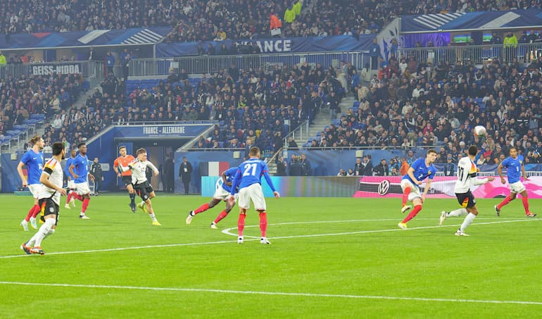 Il gol di Florian Wirtz a Lione