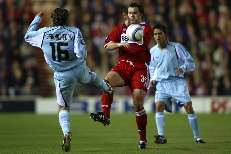 Giannichedda in Europa con la Lazio