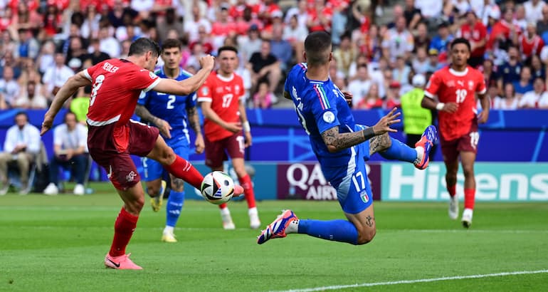 Il primo gol della Svizzera di Remo Freuler