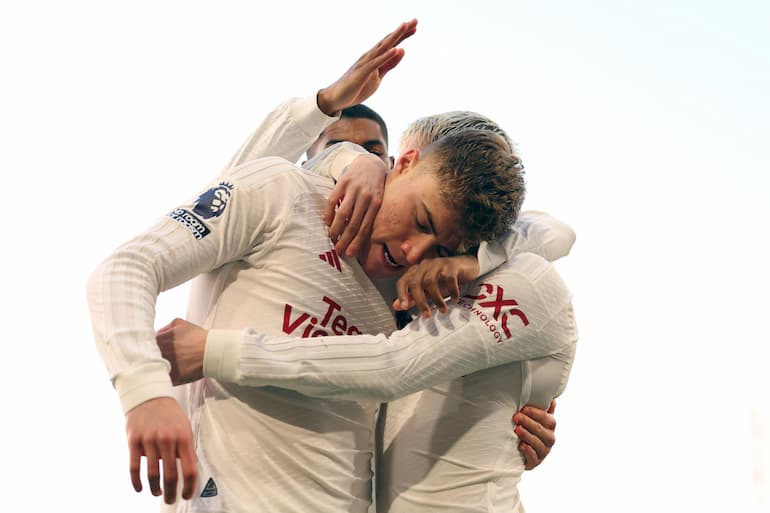 Scatto d'autore per Rasmus Hojlund