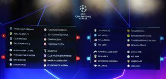 I gruppi della Champions