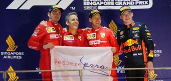 Il podio di Singapore