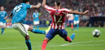 Il primo gol bianconero in questa edizione di Champions, realizzato da Cuadrado