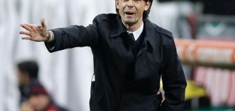 Filippo Inzaghi, ai tempi della panchina rossonera