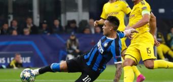 Il gol decisivo di Lautaro Martinez nella partita di andata