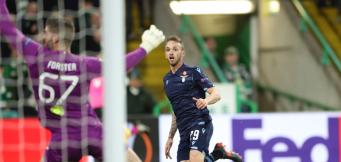 Il gol di Lazzari a Glasgow
