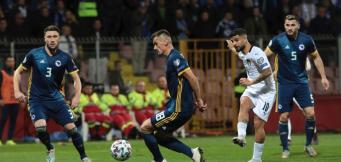 Il pregevole gol di Insigne in Bosnia