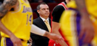 Frank Vogel, coach dei Lakers.