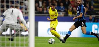 Il gioiello inglese del Dortmund contro l'Inter in Champions!