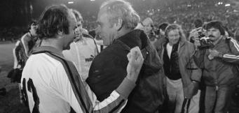 I festeggiamenti del Borussia per la Coppa Uefa 1979