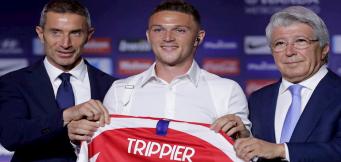 il DS dell'Atletico Madrid, Andrea Berta presenta l'esterno inglese Kieran Trippier!