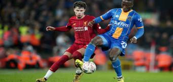 Il classe 2001 Neco Williams del Liverpool contro il Shrewsbury!