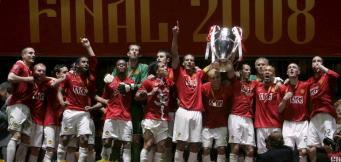 Lo United vittorioso nel 2008 a Mosca!