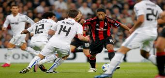 Ronaldinho contro il Real Madrid!