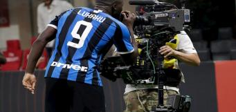 L'esultanza di Lukaku, dopo il gol al Milan!